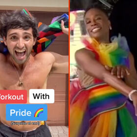 Sander Jennings’ Pride workout, Mark Kanemura’s gay explosion, & Billy Porter’s rainbow dress