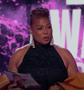 LIFE Queen Latifah is officially out after she sends love to her partner & son during BET awards ceremony