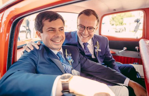 Chasten Buttigieg on his journey from conservative town to kissing Pete on the campaign trail