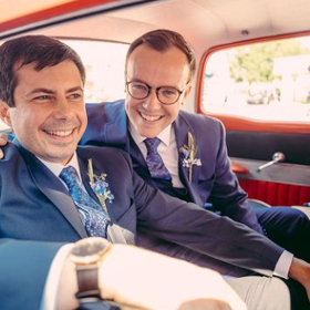Chasten Buttigieg on his journey from conservative town to kissing Pete on the campaign trail