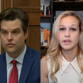 Matt Gaetz’s challenger says she may have a criminal past but at least she’s not a child sex trafficker