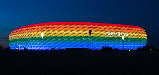 Rainbow stadium controversy ends with defeated Hungarian soccer team heading home