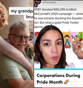 Grandpa’s first drag brunch, AOC’s brand-shaming, & a rainbow flag history lesson