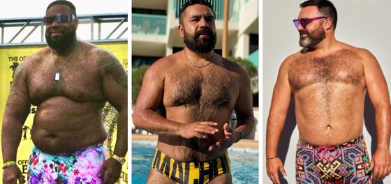 Five swimwear brands for bigger men and bears