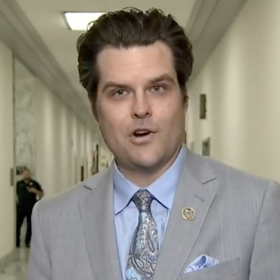If Matt Gaetz wants people to forget about his teen sex scandal then he should really stop doing this