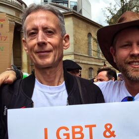 Peter Tatchell has a “Christ-like” quality, says director of a movie about activist’s life