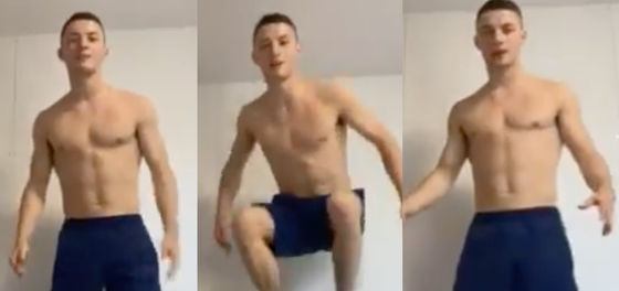 WATCH: Irish gymnast proves just how much sex he can have at the Tokyo Olympics