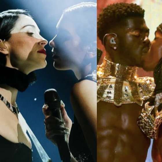 A quick roundup of gay kisses at music award shows that doesn’t include Madonna