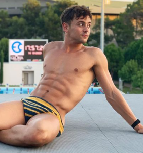 PHOTOS: Gold medalist Tom Daley has a vast collection of Speedos