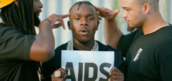 One year after his homophobic scandal, rapper DaBaby can’t even give tickets away
