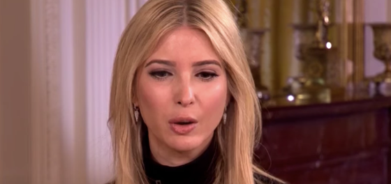 Ivanka Trump reportedly “in peril”, probably about to be criminally charged, might even go to jail