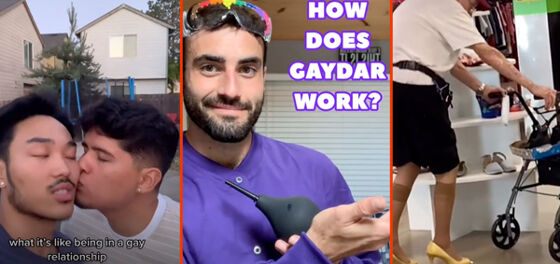 Science explains gaydar, the stages of gay relationships & a grandpa in heels