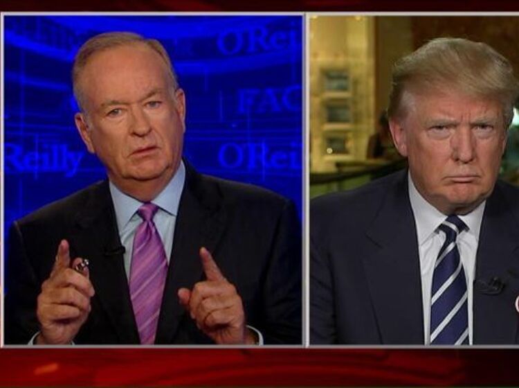 Bad news if your name happens to be Donald Trump or Bill O’Reilly