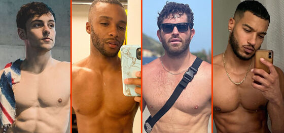 Matthew Mitcham’s butt tan, Paolo Bellucci’s smooch, & Jaymes Vaughan’s fanny pack