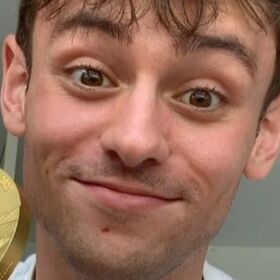 Tom Daley takes care of his gold medal in an unexpected and wholesome way