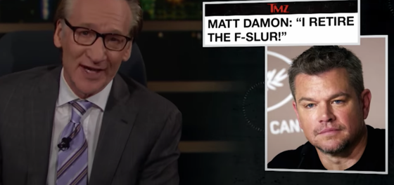 Bill Maher says it’s OK to use antigay slurs so long as you have a clean water charity