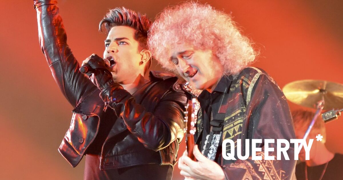 Brian May was asked if he'd make a new Queen album with Adam Lambert -  Queerty