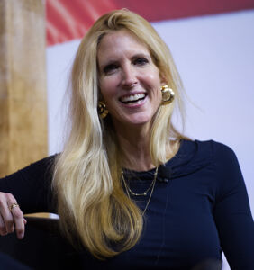 Wikipedia was vandalized with giant swastikas and nobody got more excited about it than Ann Coulter