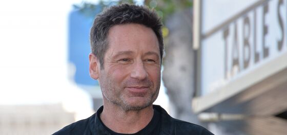 PHOTO: David Duchovny revives iconic red Speedo and Twitter says “yes please”