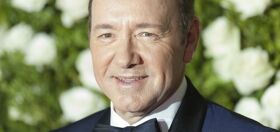 Kevin Spacey pictured on set of new movie project being shot in the US