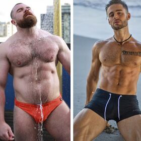 New swimwear designs from gay-friendly labels