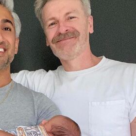 Tan France and husband become dads, reveal son was born seven weeks early