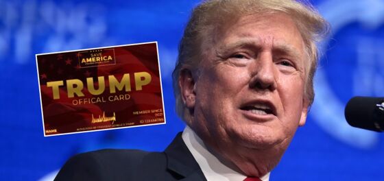 Donald Trump wants his followers to buy misspelled ‘Trump Offical Card’