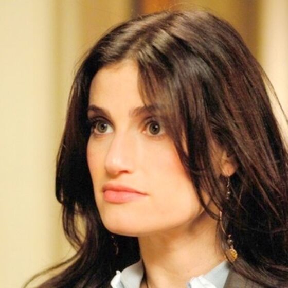 Idina Menzel is a grand dame. Can we also recognize she’s a great actress?