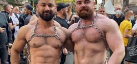 Check out the leather lovers at Folsom Europe in Berlin
