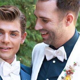 Garret Clayton and Blake Knight marry – and Alicia Silverstone officiated