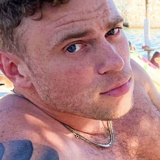Gus Kenworthy makes a splash on Greek vacation … and is that a new boyfriend?