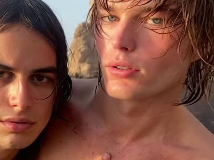 Models Jordan Barrett and Fernando Casablancas marry in Ibiza, Spain