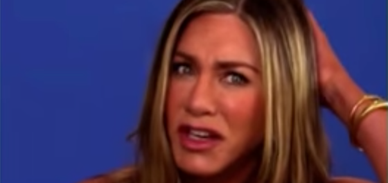 WATCH: What made Jennifer Aniston make this face in super-awkward live interview?