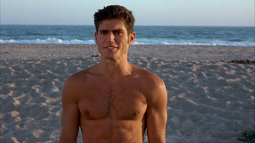 So, can we talk about the oiled up, half naked men beach wrestling?