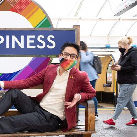 This subway system just erected a bunch of beautiful Pride-related LGBTQ signs
