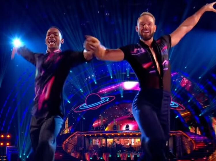 WATCH: First gay male couple on UK’s celebrity dance show wow viewers