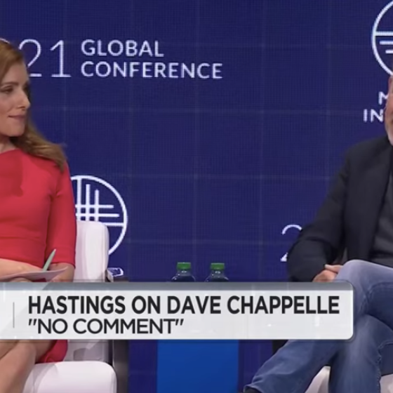 Netflix CEO refuses to discuss Dave Chappelle in pompous exchange with reporter