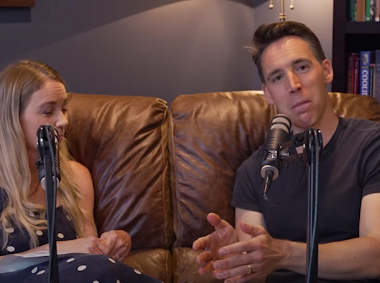 Josh Hawley and his wife launch new podcast about the struggles of being a straight white cis couple