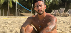 Mexican reality star Luis Caballero addresses rumors that his girlfriend caught him DMing with men