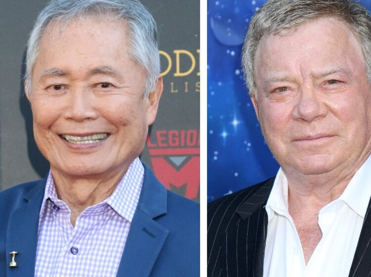 George Takei throws shade at William Shatner over his trip to space