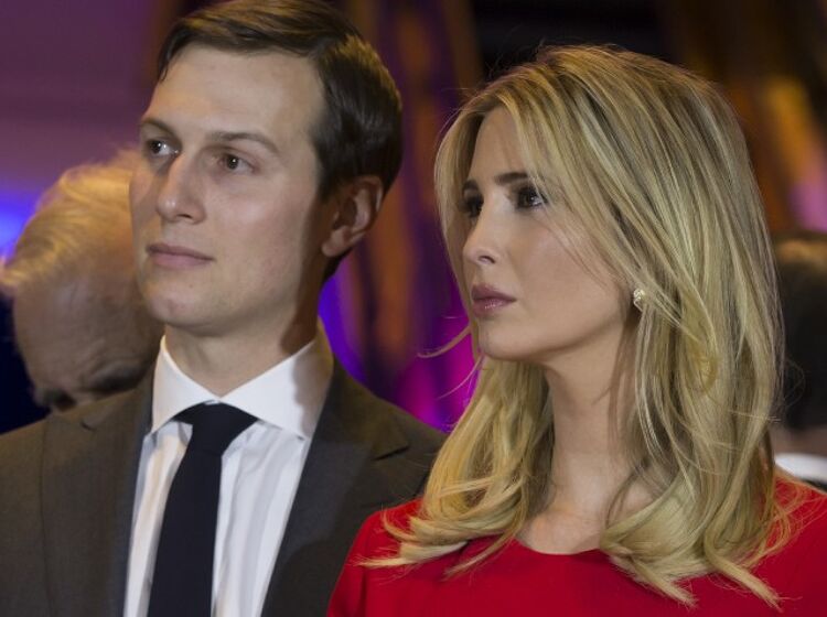 Ivanka and Jared’s “inappropriate” behavior blasted by former WH press secretary