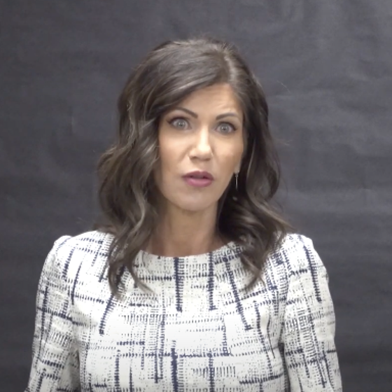 Kristi Noem just took her shadow campaign to be Trump’s running mate to another nauseating level