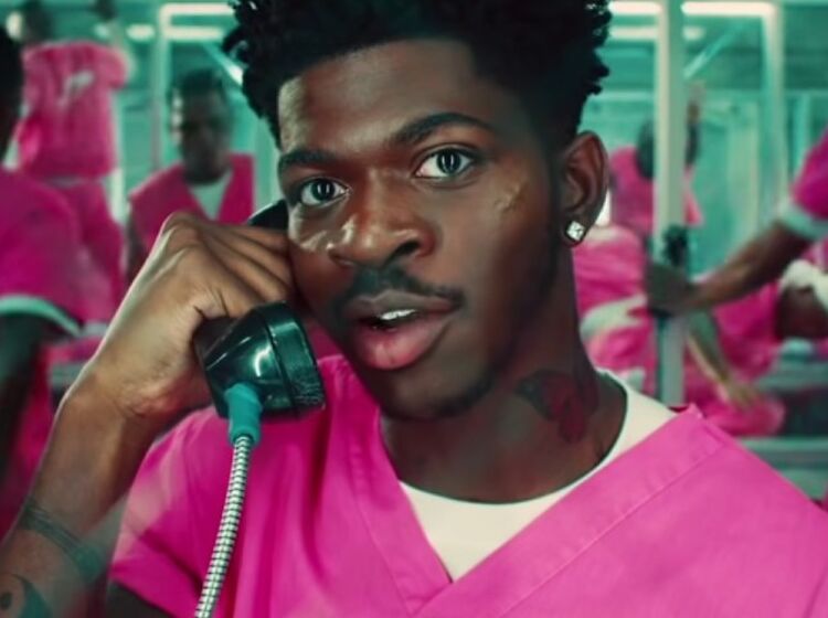 Lil Nas X scores third number one single, goes out to meet fans to say thanks