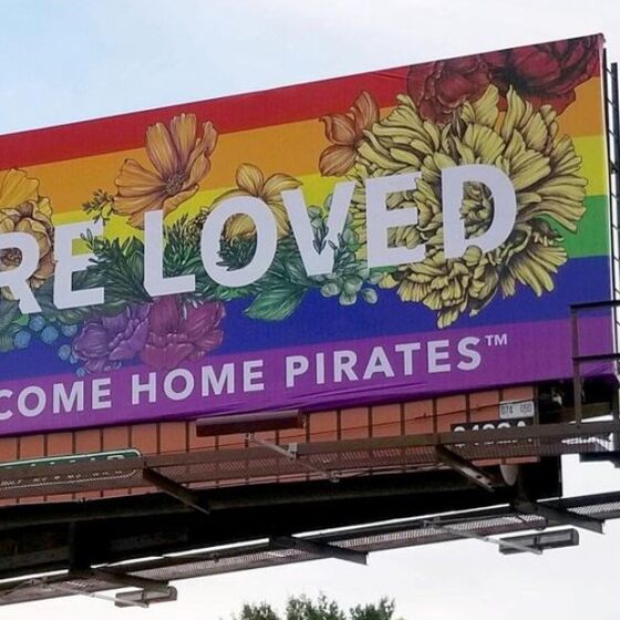Why are billboards telling LGBTQ youth they are loved springing up in US cities?