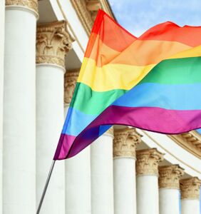 A teen was beaten for carrying the pride flag at school. His classmates support the bully.
