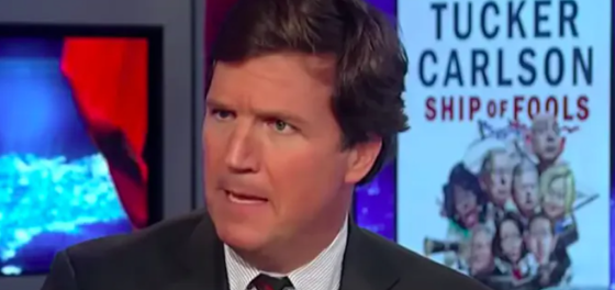 Tucker Carlson sinks to new depths, proving there’s no limit to his horridness