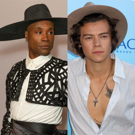 Now Billy Porter is apologizing to Harry Styles