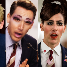 Josh Hawley is gonna be so pissed when he sees people are giving him drag makeovers on Twitter