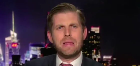 Eric Trump is melting down over daddy’s fraud trial & hasn’t even taken the stand yet