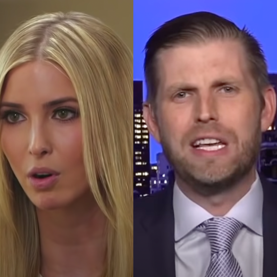 Things aren’t looking good for Ivanka Trump and her two brothers